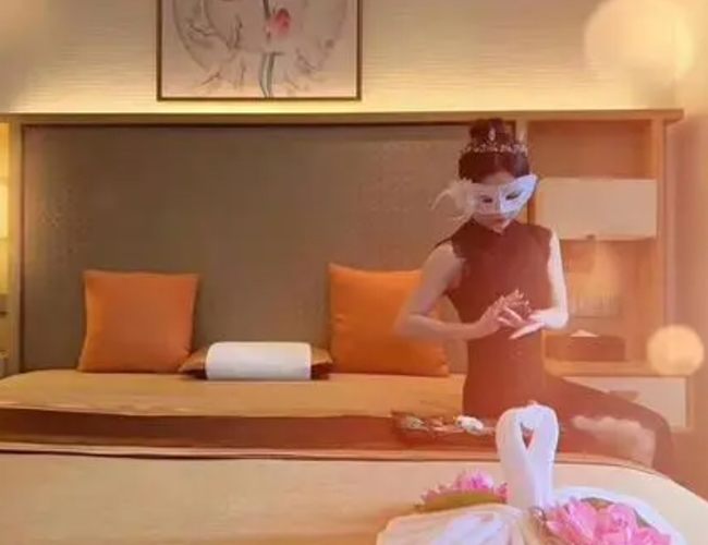 我在西安雁塔体验了下高端男士按摩spa会馆，私人会所花样超多